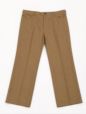 Vintage Wrangler Pants Mens 40x29 Brown Bootcut Slacks Western Cowboy Trousers